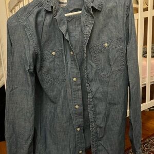 Goodfellow & Co Light Blue Chambray Shirt